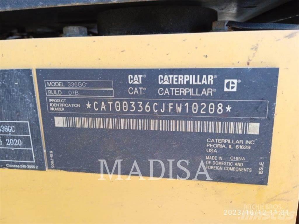 CAT 336 GC Pelle sur chenilles
