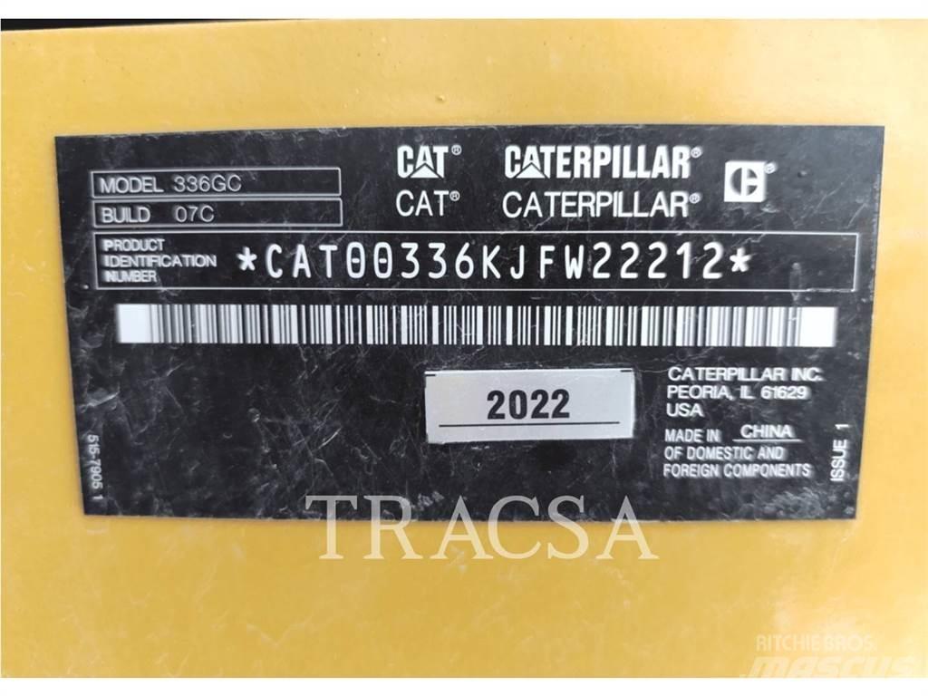 CAT 336 GC Pelle sur chenilles