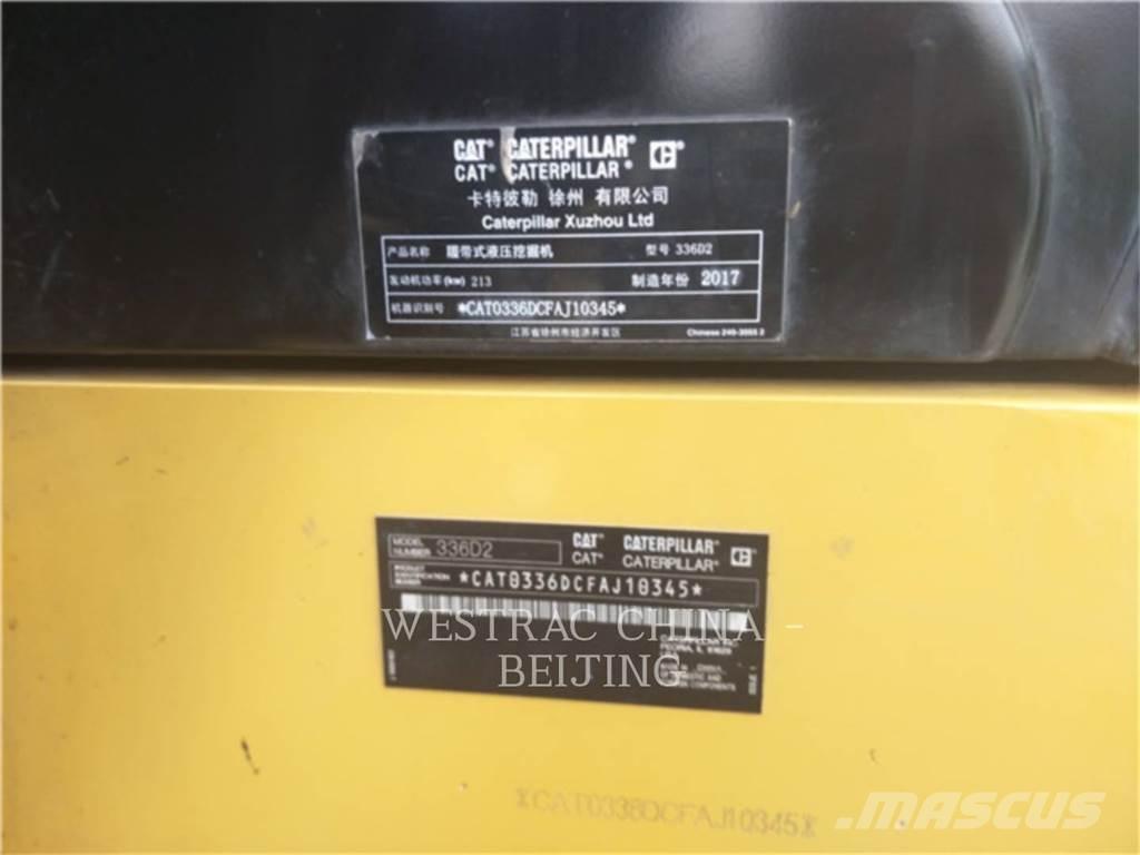 CAT 336D2 Pelle sur chenilles