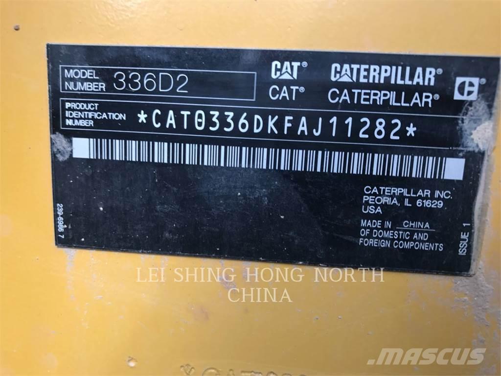 CAT 336D2 Pelle sur chenilles