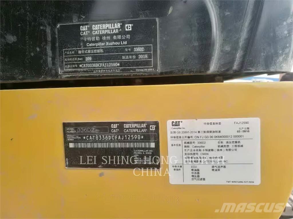 CAT 336D2 Pelle sur chenilles