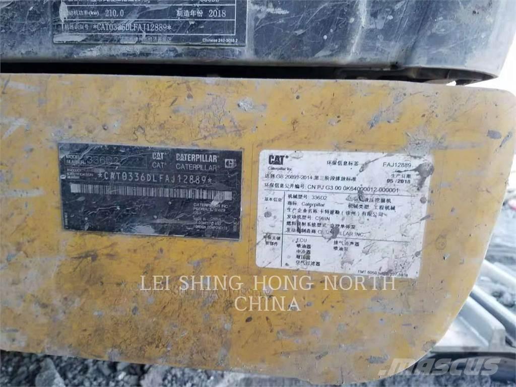 CAT 336D2 Pelle sur chenilles