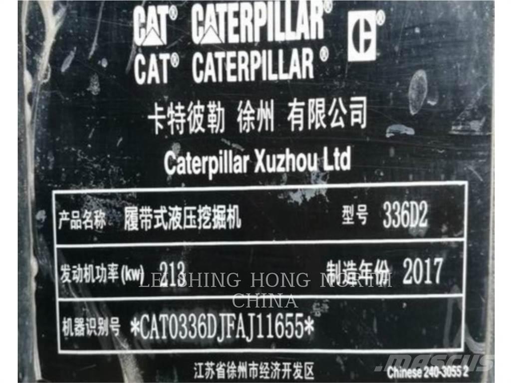 CAT 336D2 Pelle sur chenilles