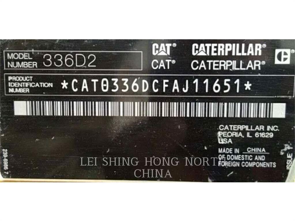 CAT 336D2 Pelle sur chenilles
