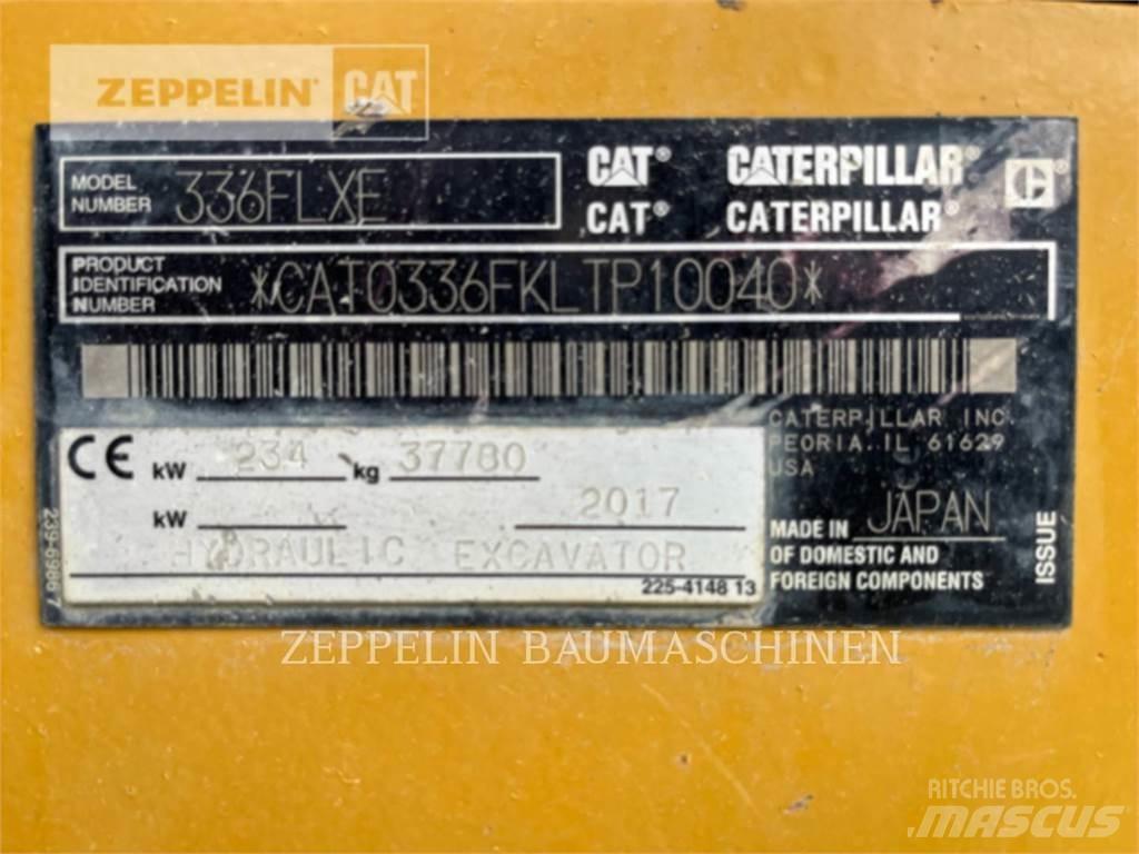 CAT 336FLNXE Pelle sur chenilles