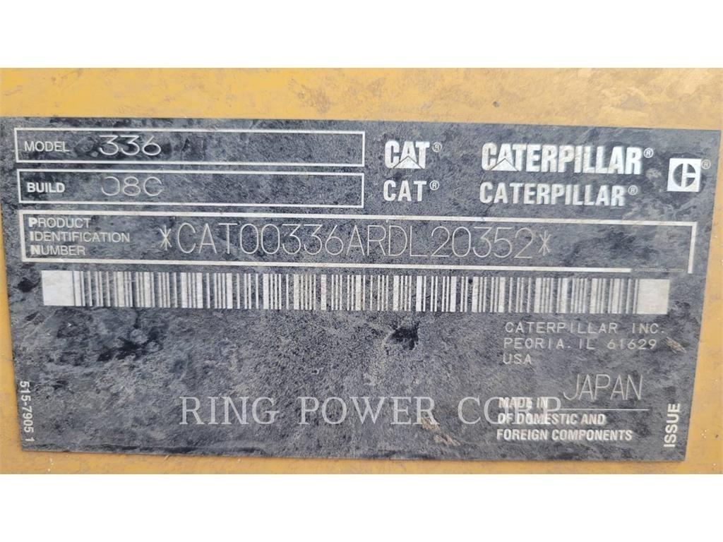 CAT 336HYDTHUM Pelle sur chenilles