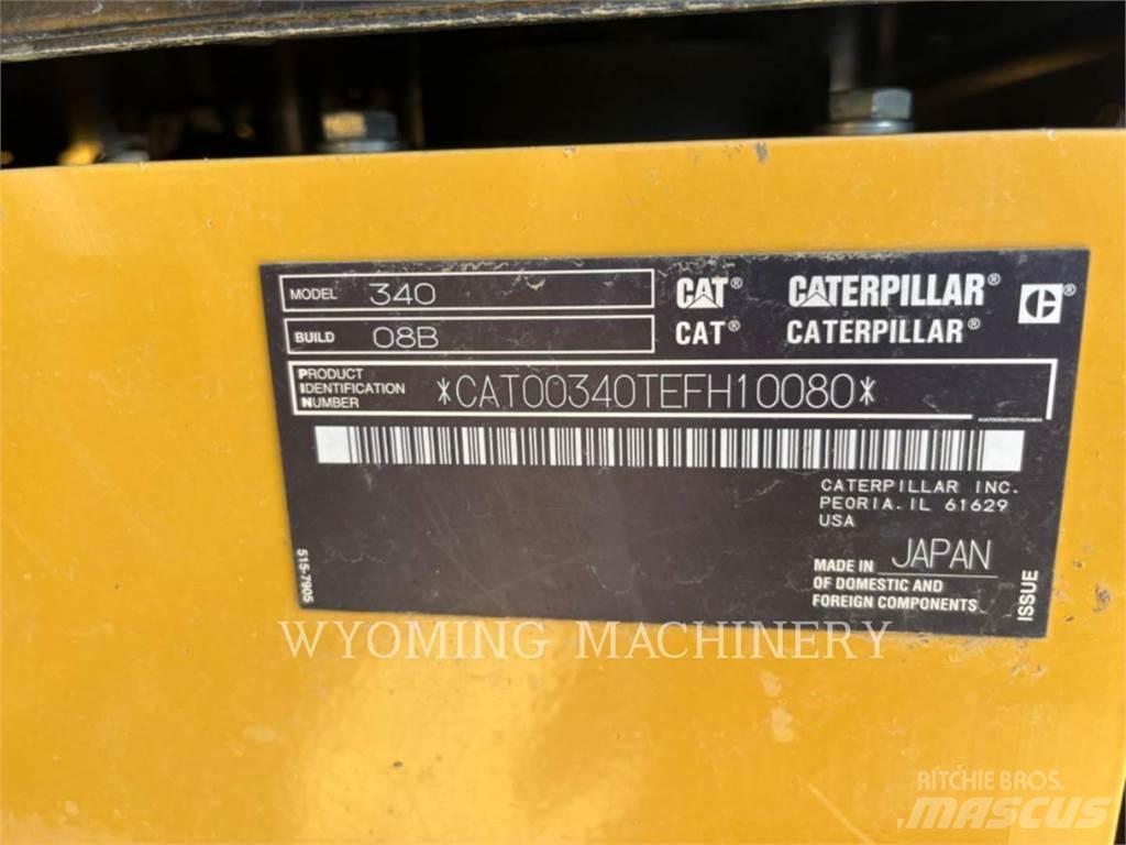 CAT 340 Pelle sur chenilles