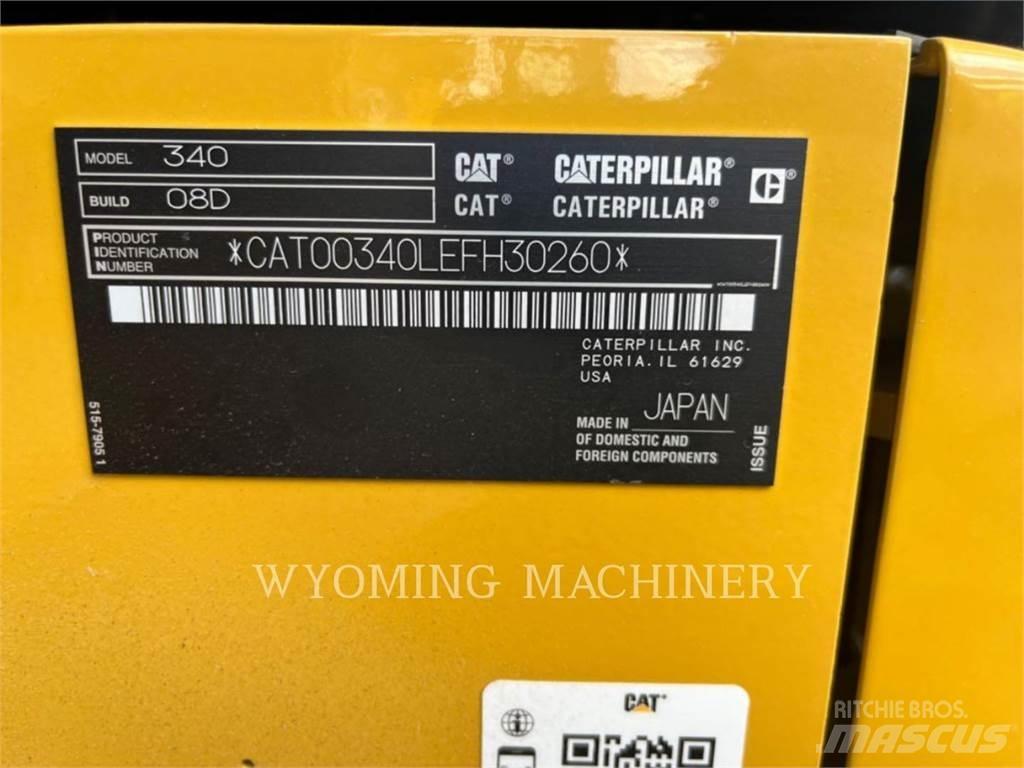 CAT 340 Pelle sur chenilles