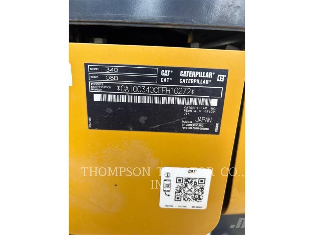CAT 340 Pelle sur chenilles