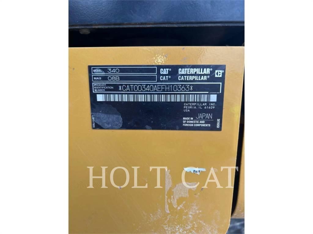 CAT 340 10 TC Pelle sur chenilles