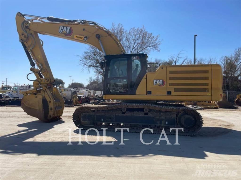 CAT 340 10 TC Chargeuse sur pneus