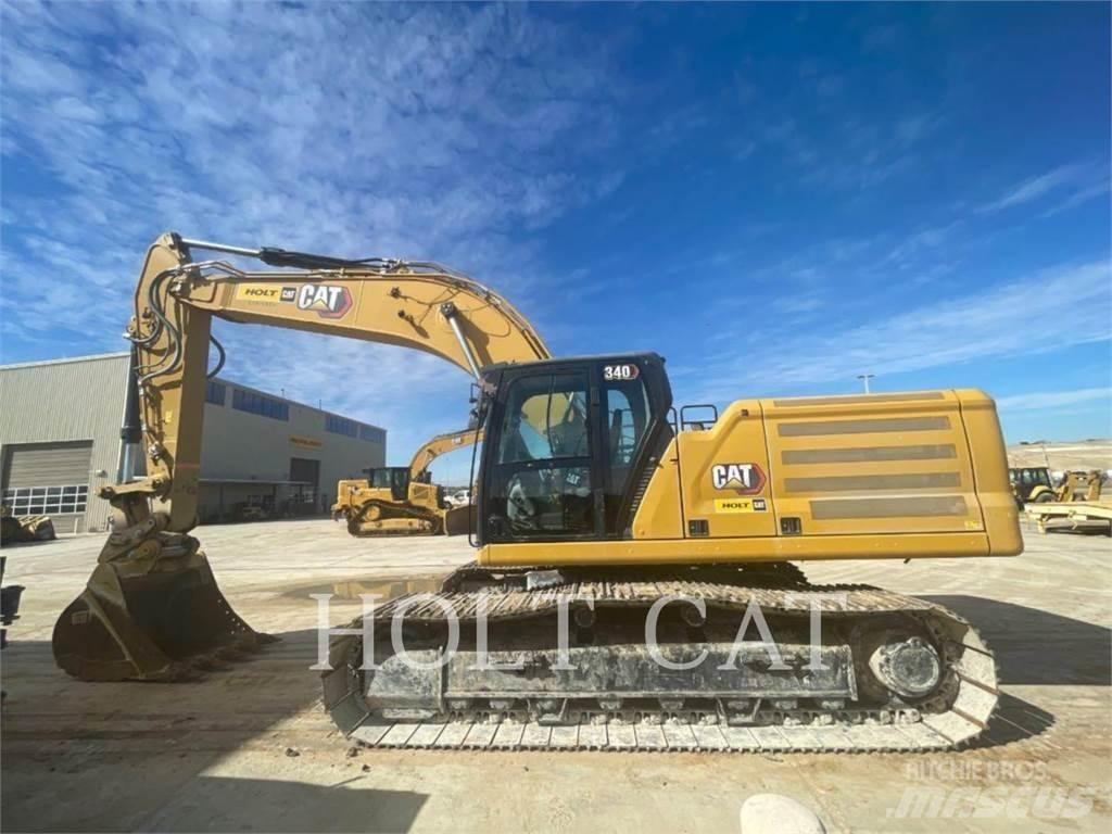 CAT 340 10 TC Chargeuse sur pneus