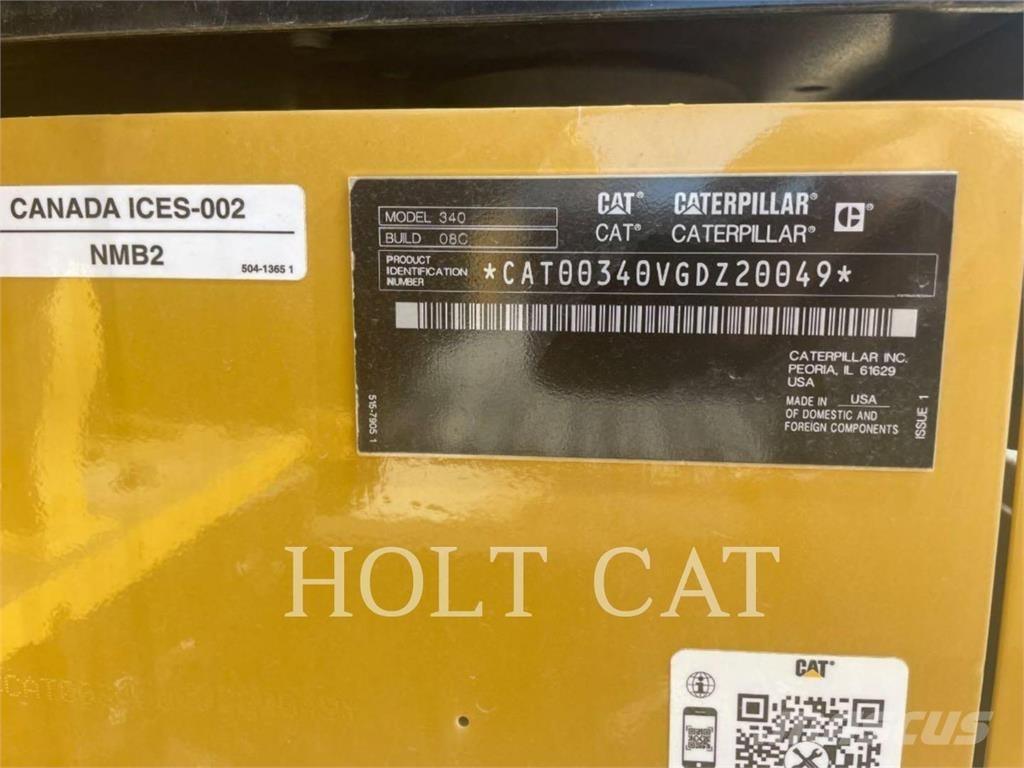 CAT 340 10 TC Pelle sur chenilles