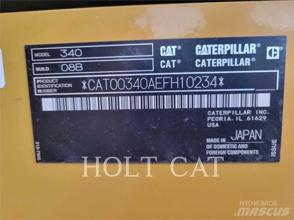 CAT 340 12 TC Pelle sur chenilles