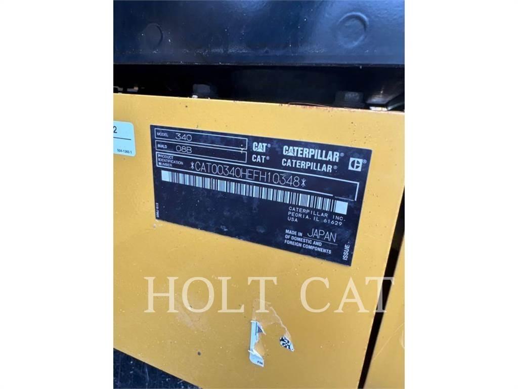 CAT 340 12 TC Pelle sur chenilles