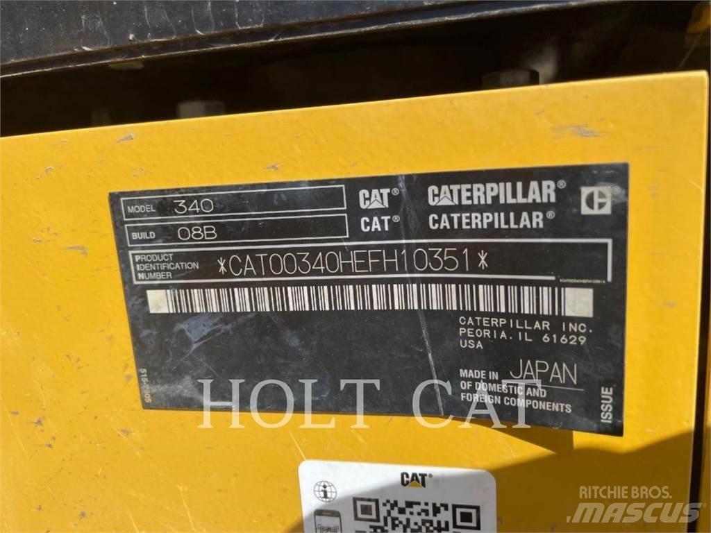 CAT 340 12 TC Pelle sur chenilles