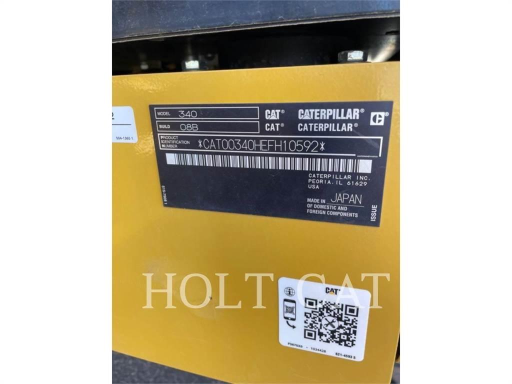 CAT 340 12 TC Pelle sur chenilles