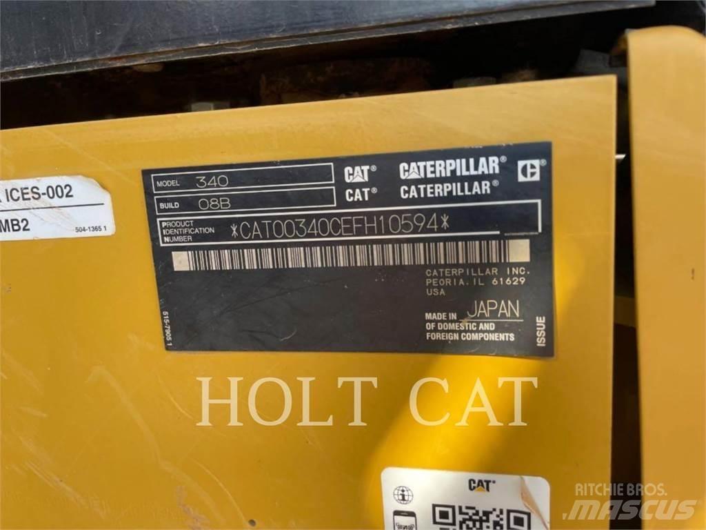 CAT 340 12 TC Pelle sur chenilles