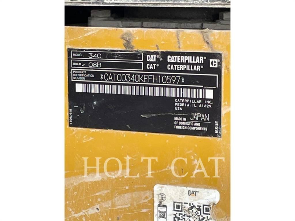 CAT 340 12 TC Pelle sur chenilles