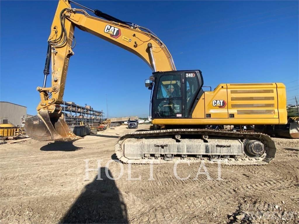 CAT 340 12 TC Chargeuse sur pneus