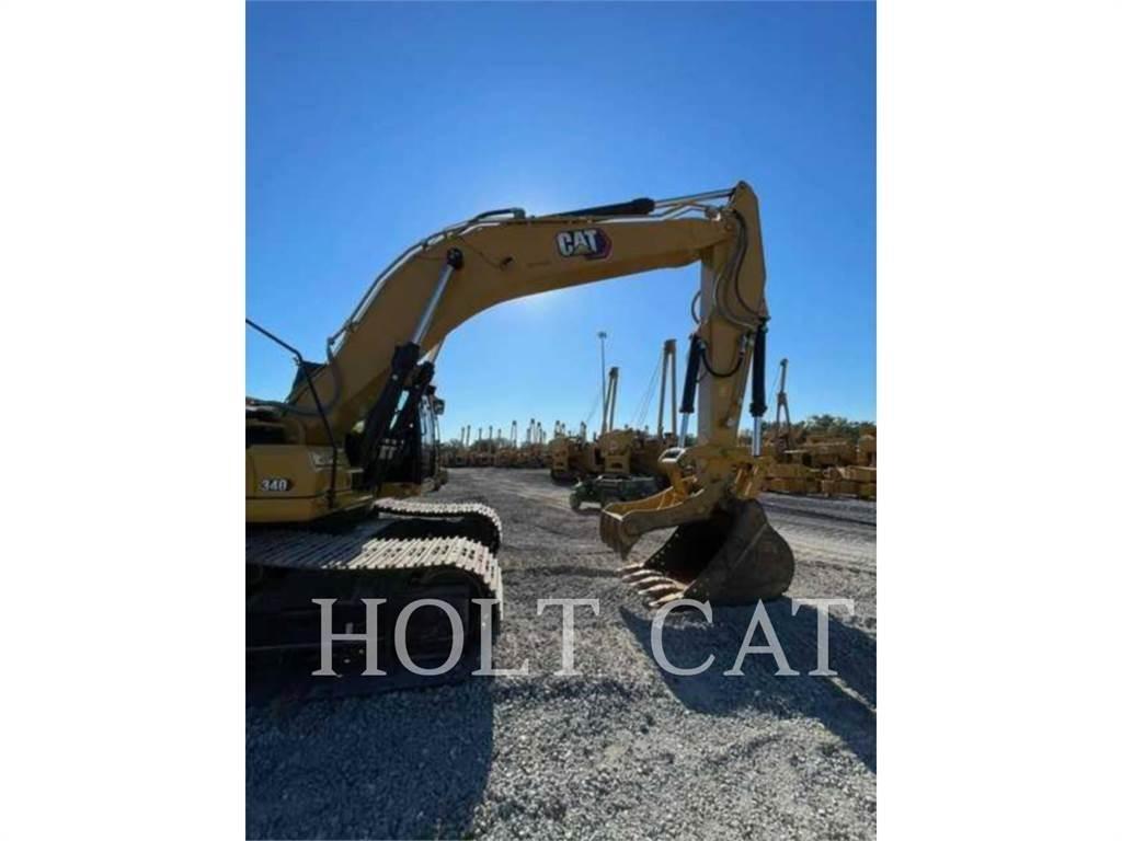 CAT 340 12 TC Chargeuse sur pneus