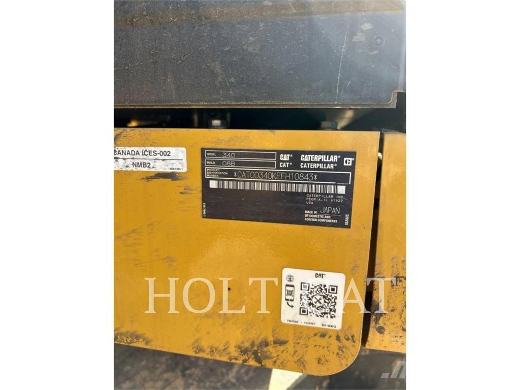 CAT 340 12 TC Pelle sur chenilles