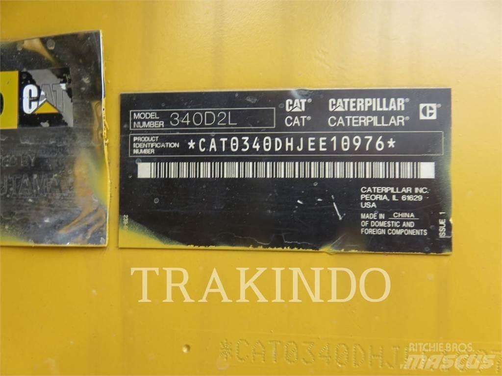 CAT 340D2L Pelle sur chenilles