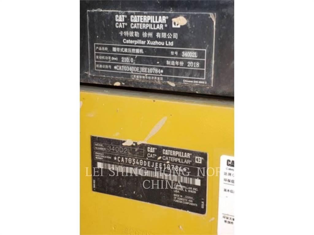 CAT 340D2L Pelle sur chenilles