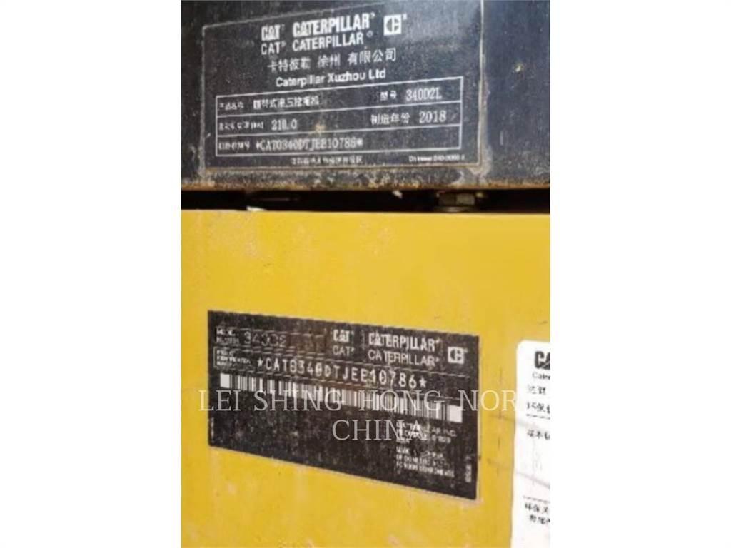 CAT 340D2L Pelle sur chenilles