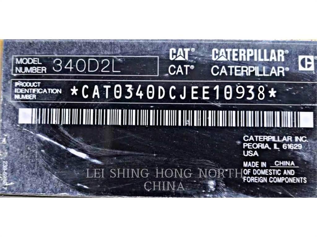 CAT 340D2L Pelle sur chenilles