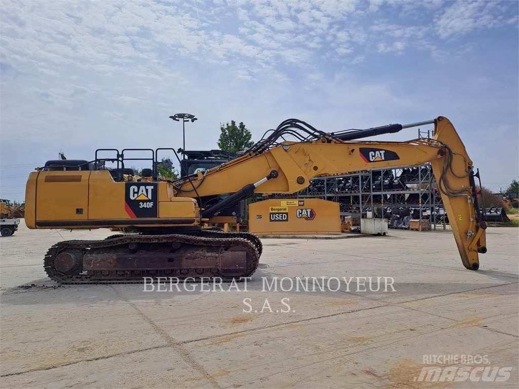 CAT 340F UHD Pelle sur chenilles