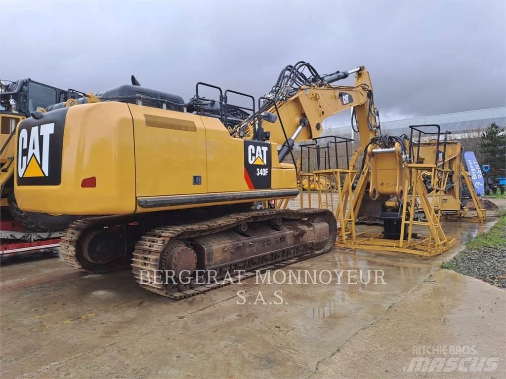 CAT 340F UHD Pelle sur chenilles