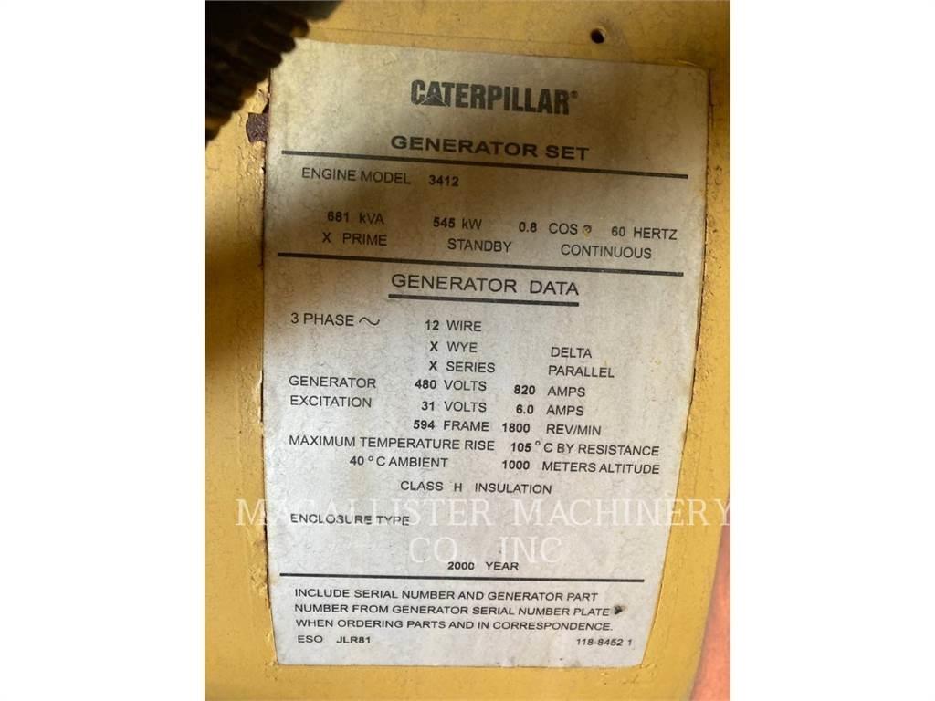 CAT 3412C Autres générateurs