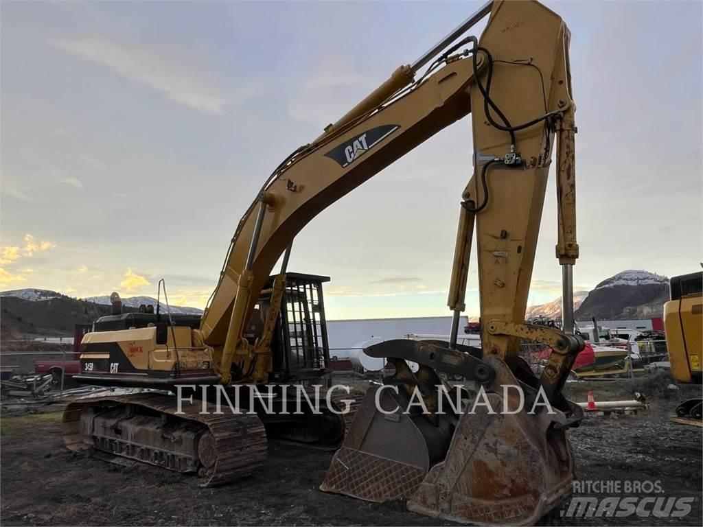 CAT 345B Pelle sur chenilles