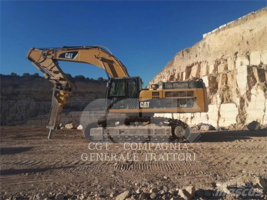 CAT 345D Pelle sur chenilles