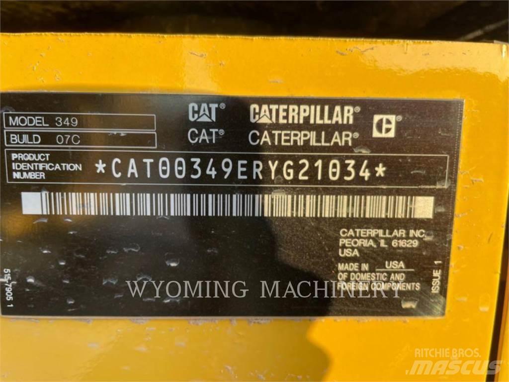 CAT 349 Pelle sur chenilles