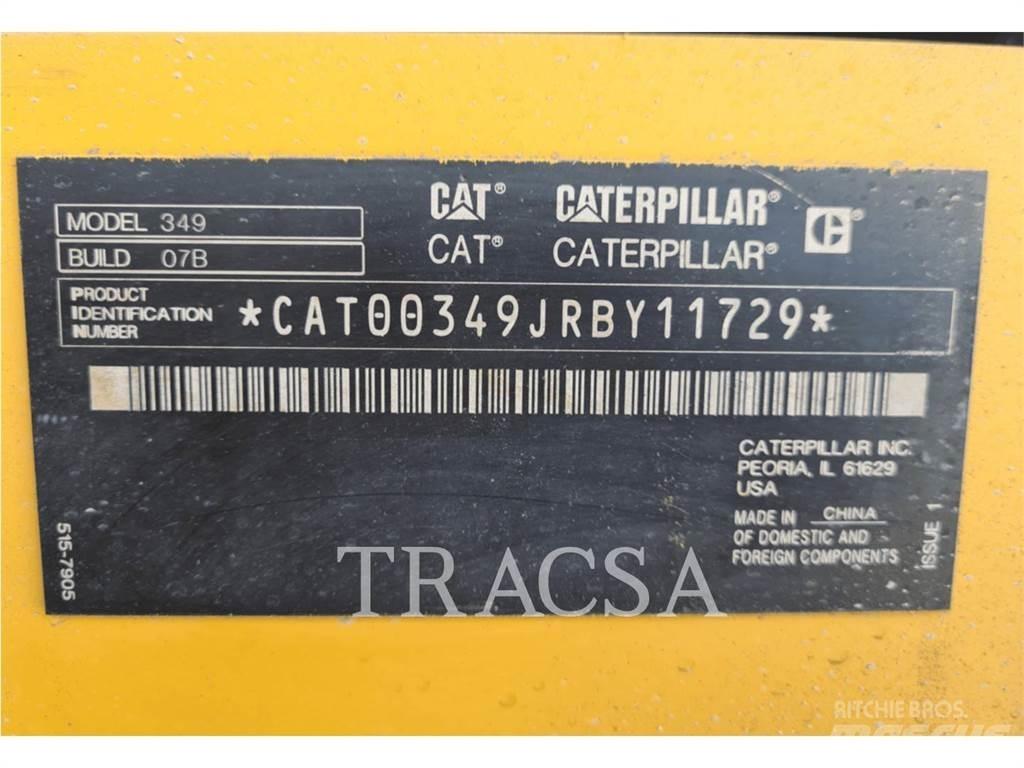 CAT 349 Pelle sur chenilles