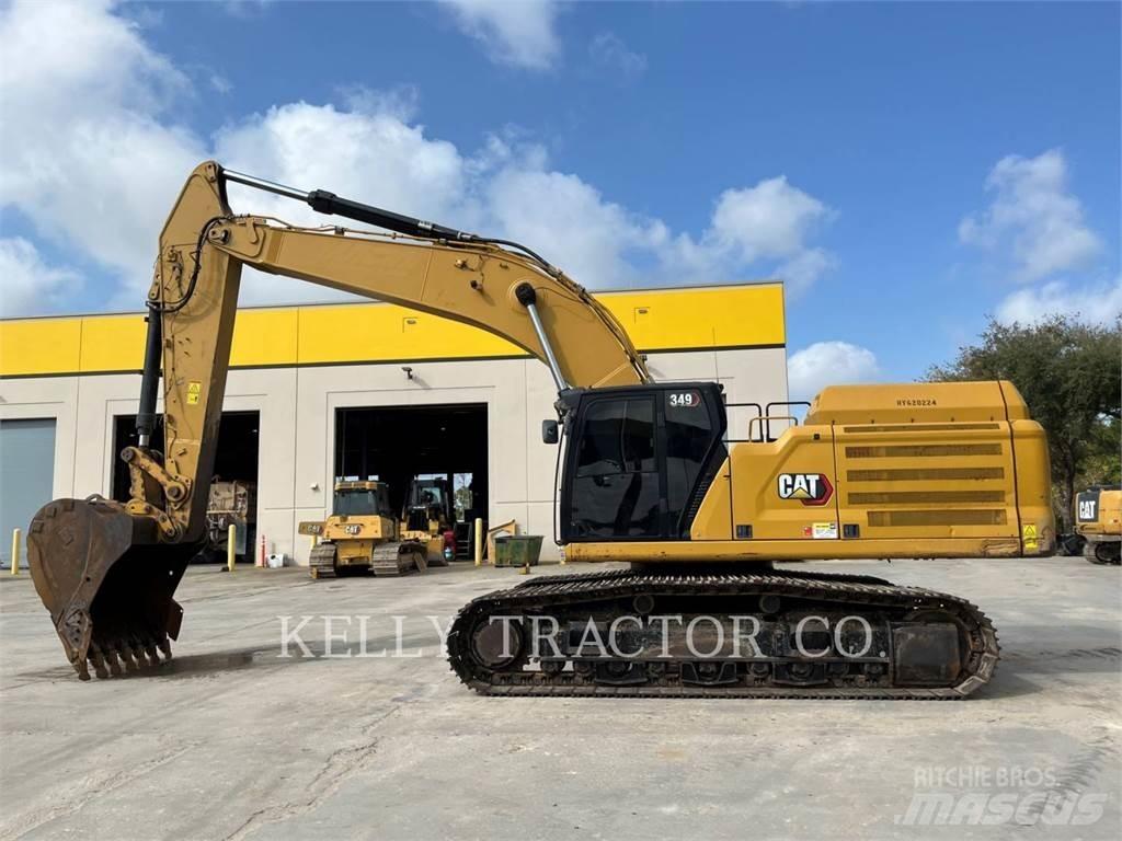 CAT 349 Pelle sur chenilles