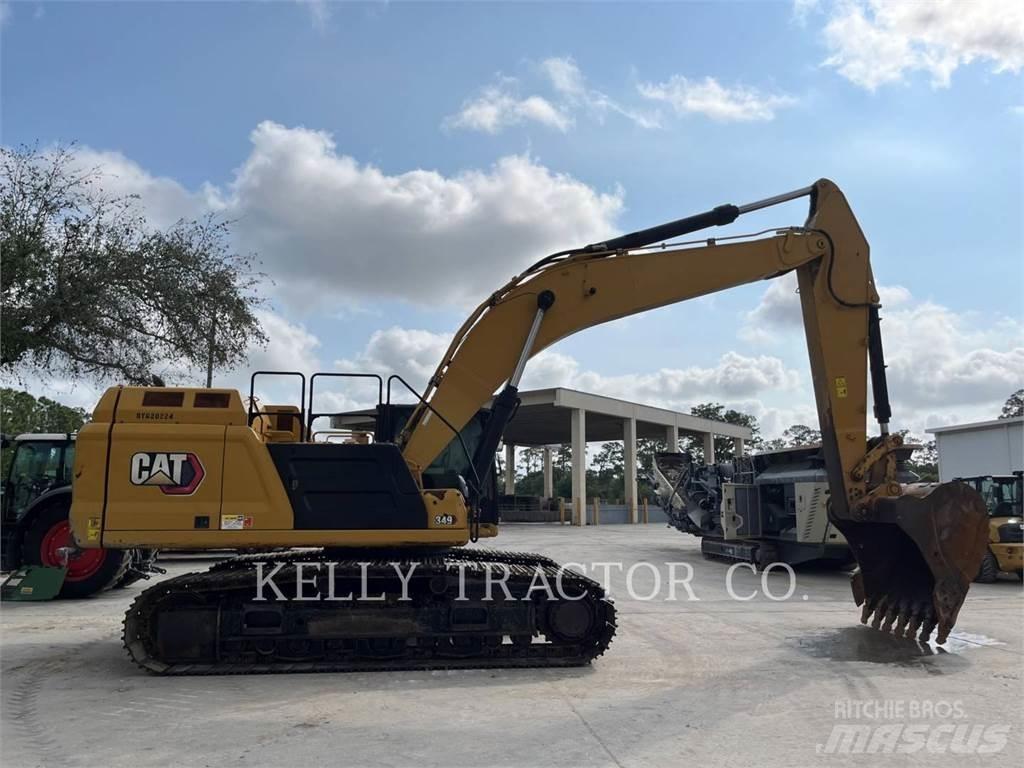 CAT 349 Pelle sur chenilles