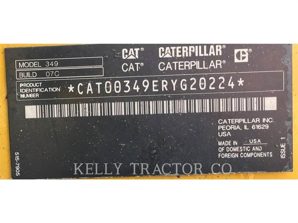 CAT 349 Pelle sur chenilles