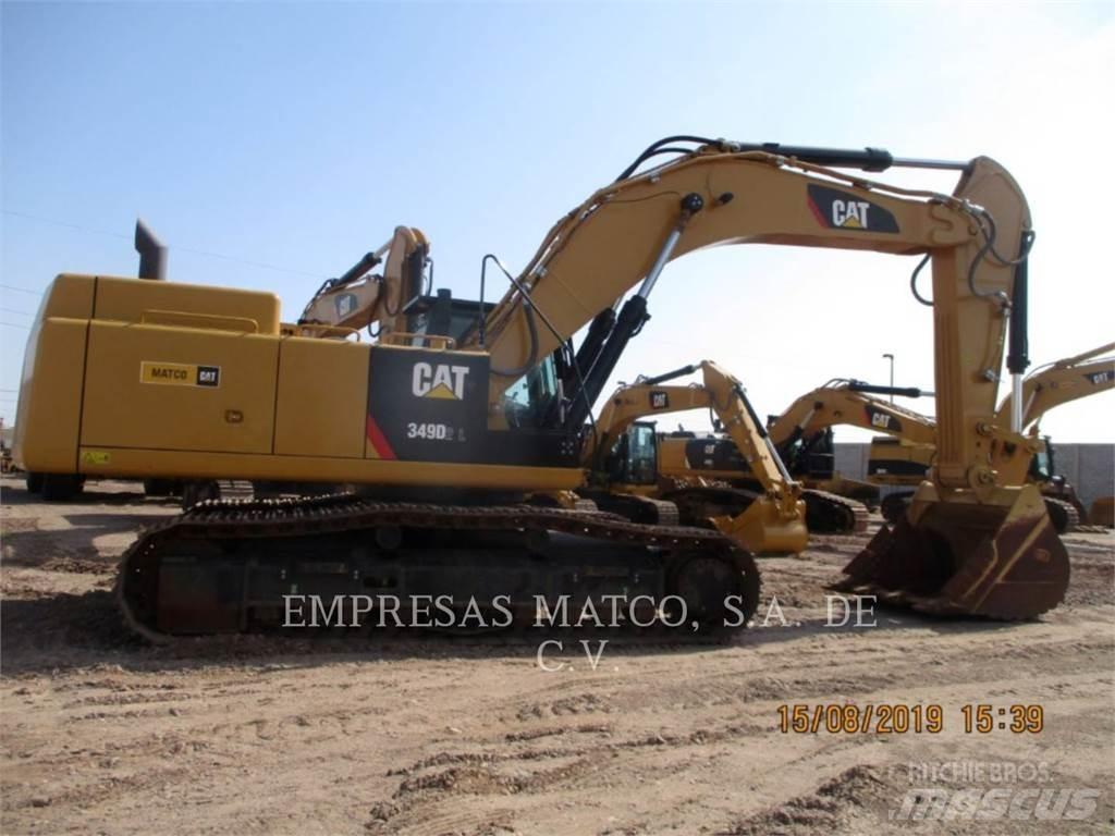 CAT 349D2L Pelle sur chenilles