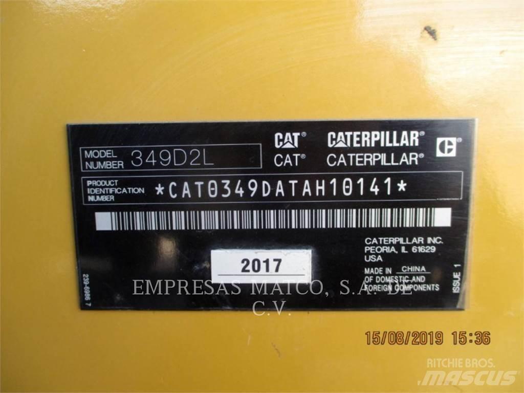 CAT 349D2L Pelle sur chenilles