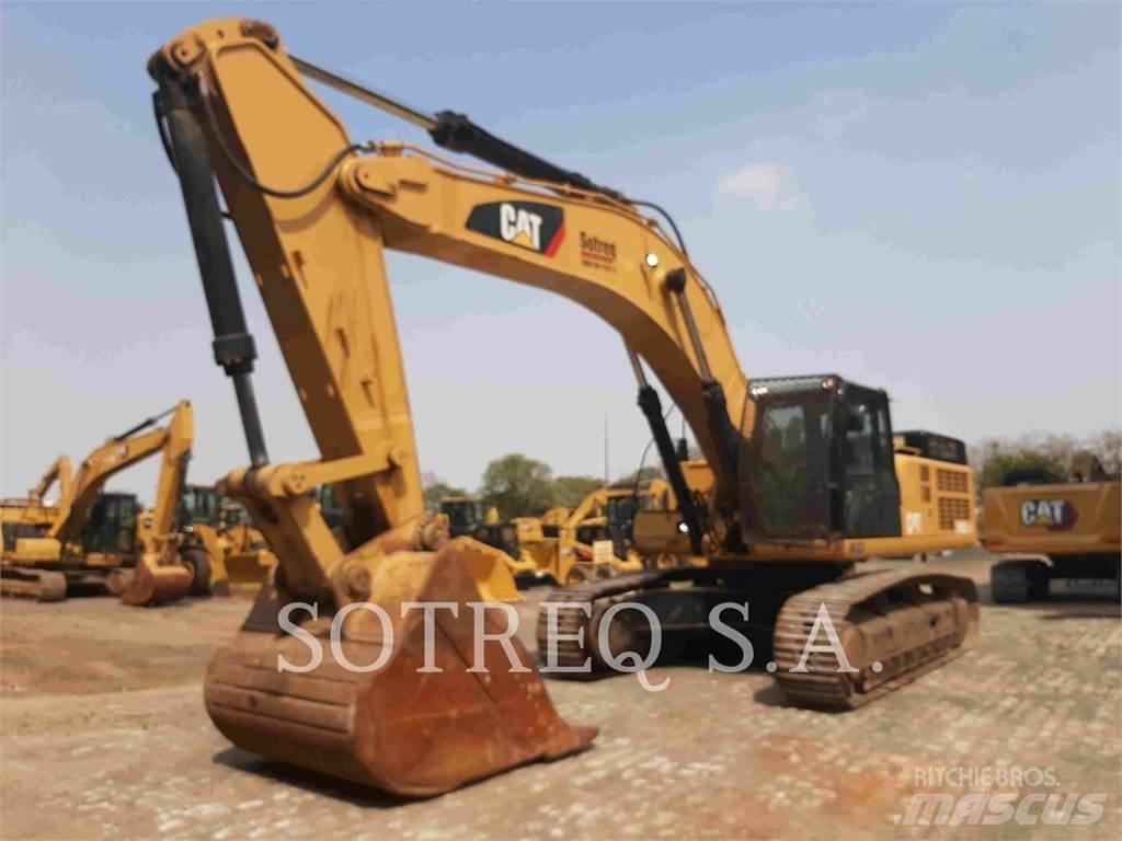 CAT 349DL Pelle sur chenilles