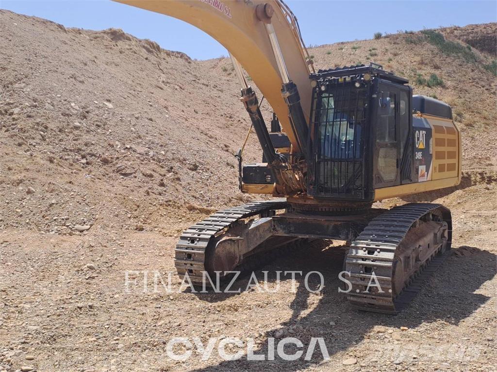 CAT 349E Pelle sur chenilles