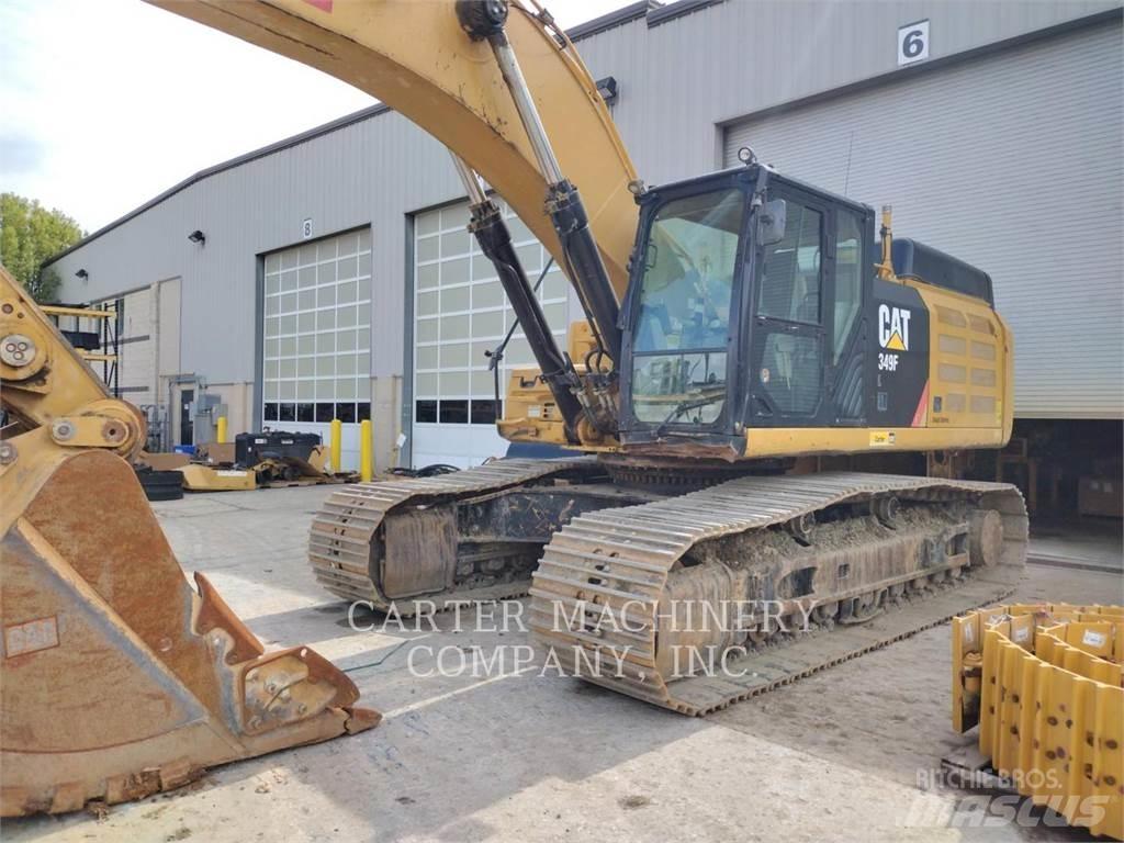 CAT 349F Pelle sur chenilles