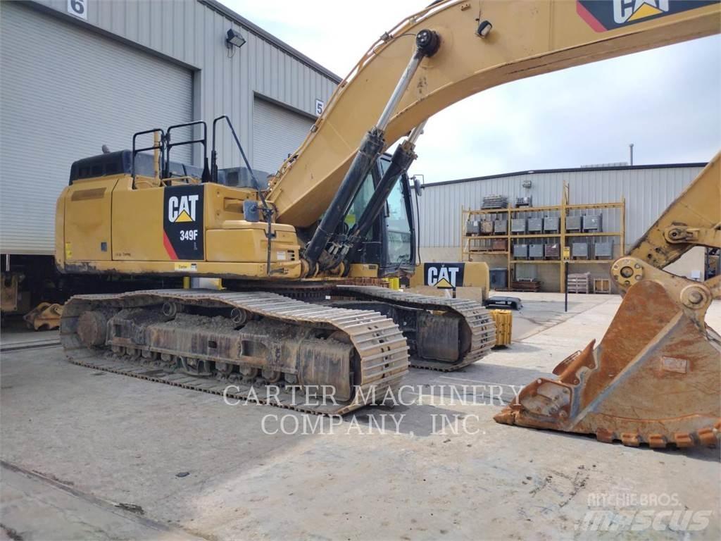CAT 349F Pelle sur chenilles