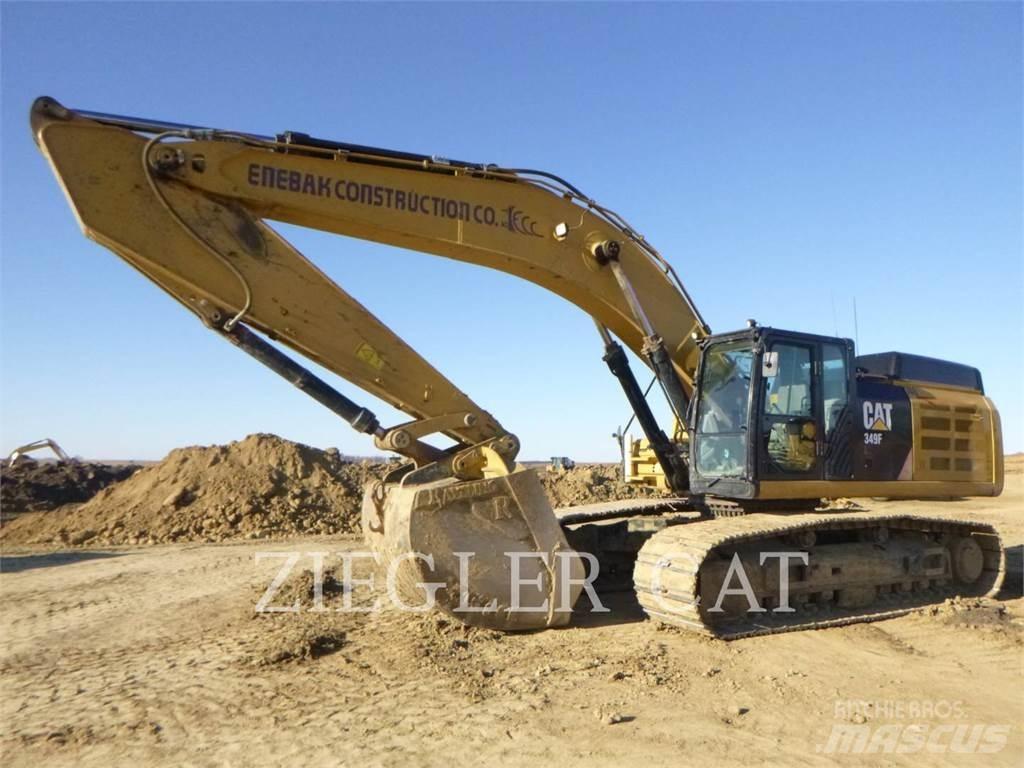 CAT 349F Pelle sur chenilles