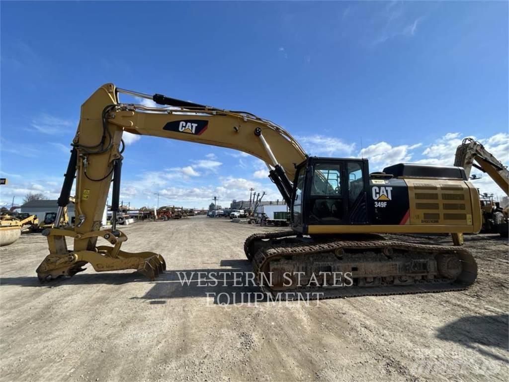 CAT 349F Pelle sur chenilles