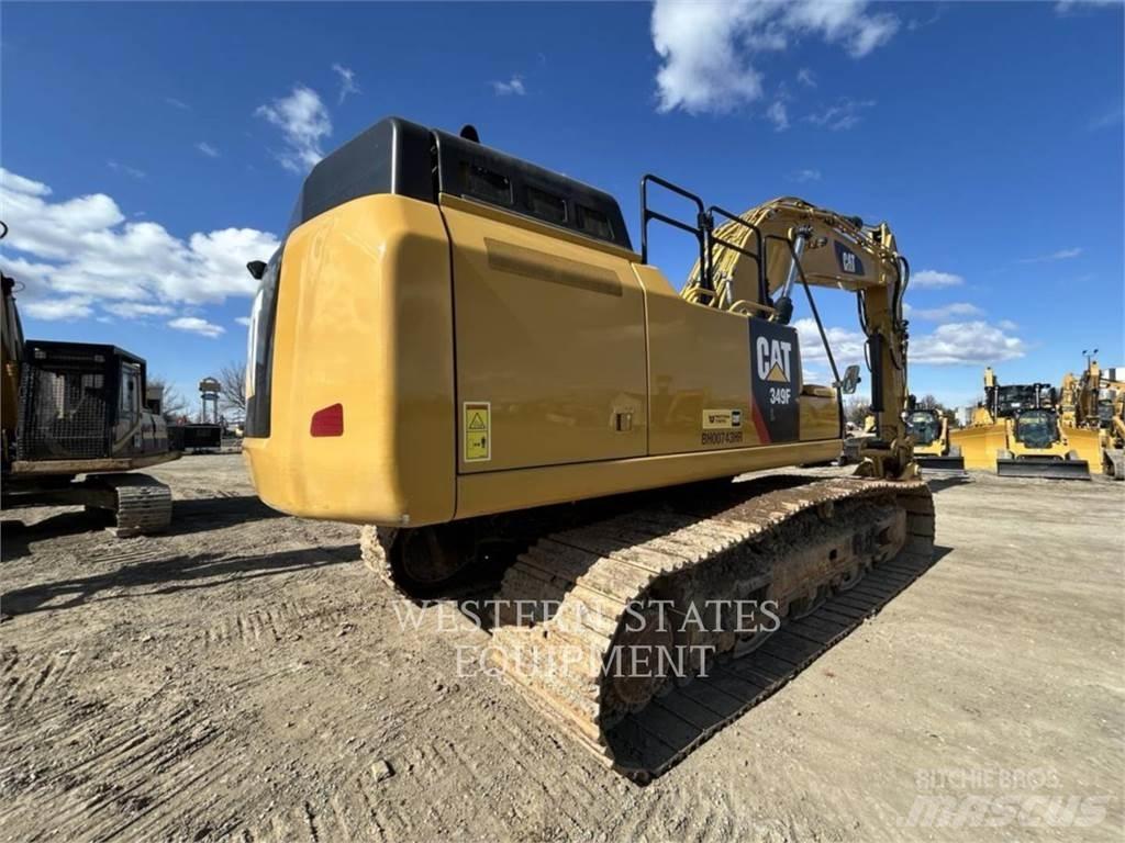 CAT 349F Pelle sur chenilles