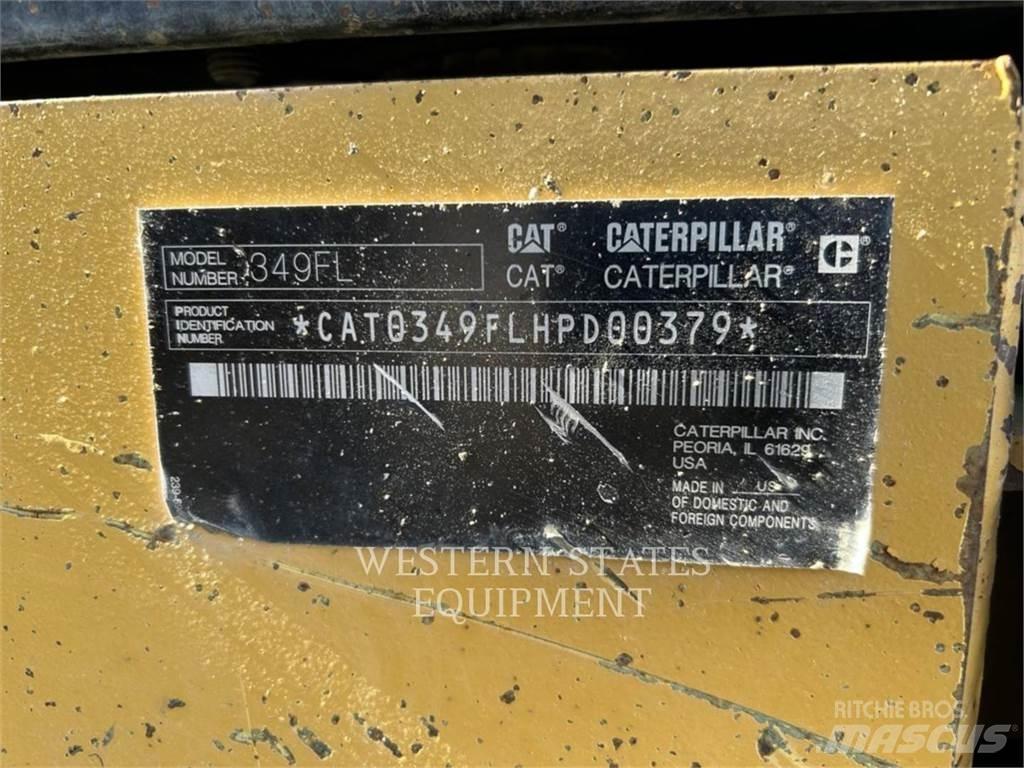 CAT 349F Pelle sur chenilles